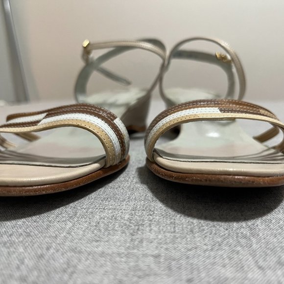 Vintage Leather Mayfair Women's Sandals size 9N - Picture 5 of 8